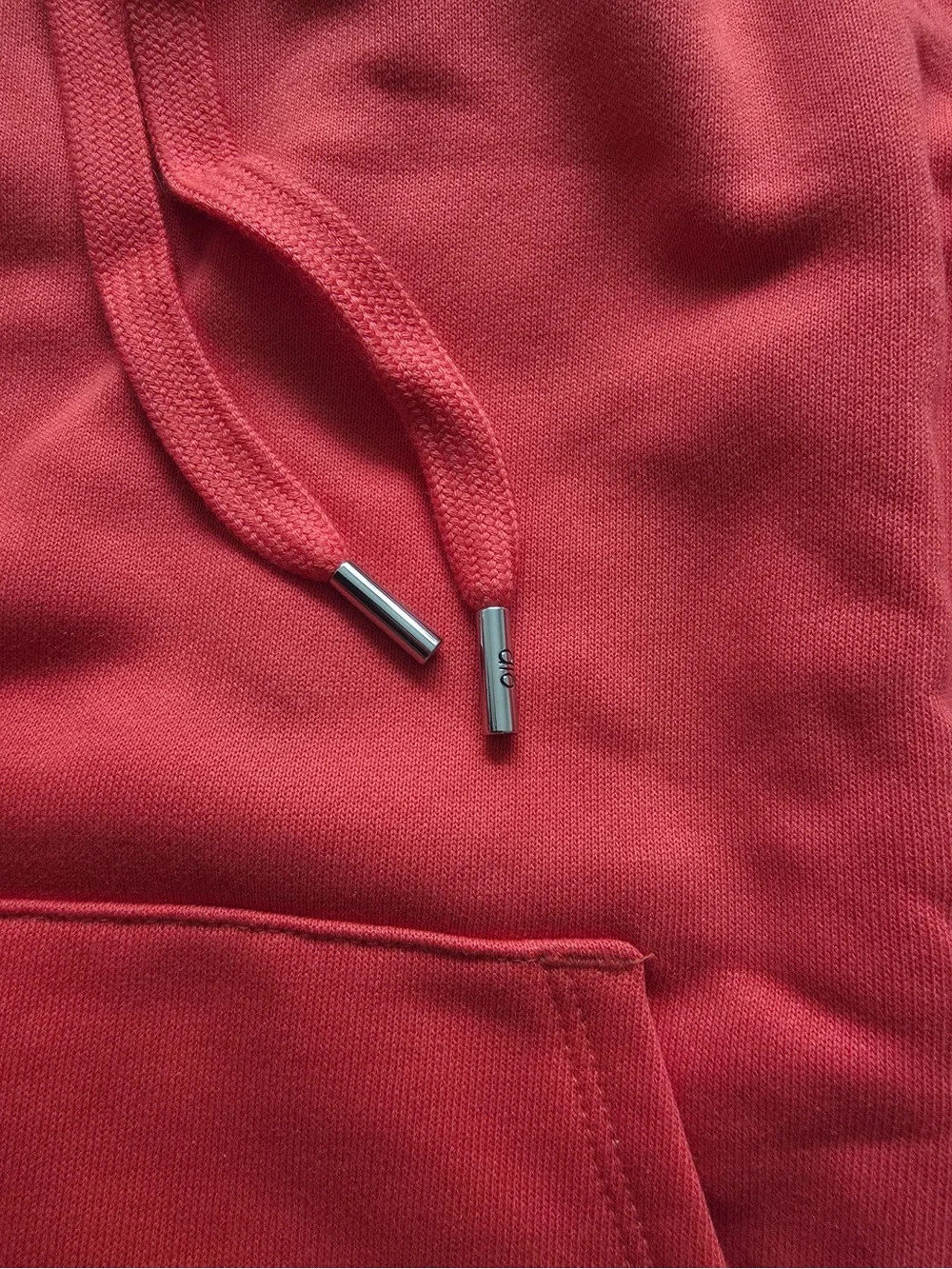 ALO Yoga Red Oversized Hoodie